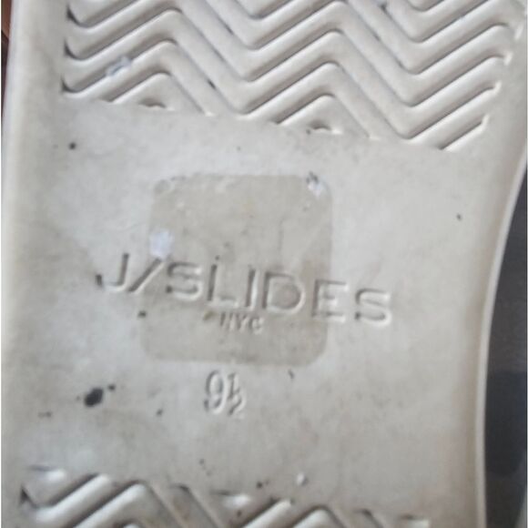 J/Slides Gray Camo Print Slip-on Shoes Size 9.5, Great Condition - Picture 2 of 8